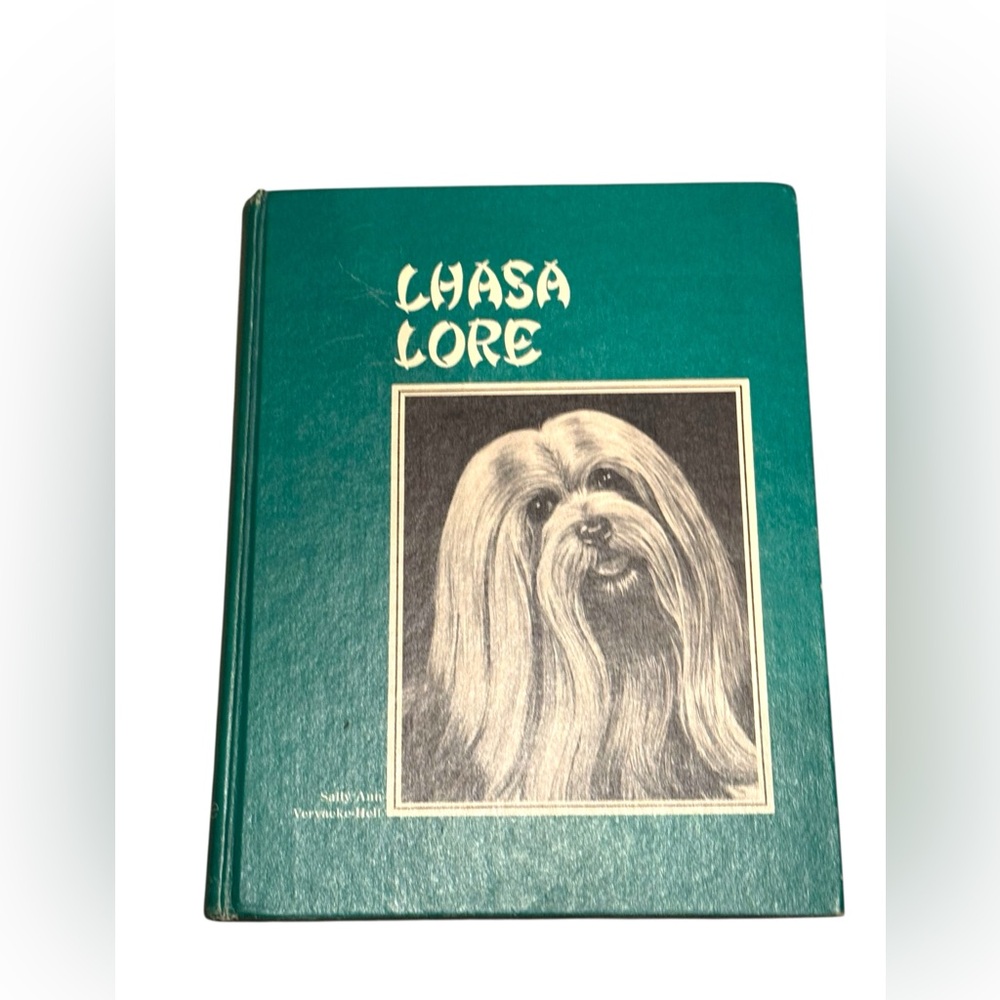 Lhasa Lore Hardcover Book Complete care & information dog reference